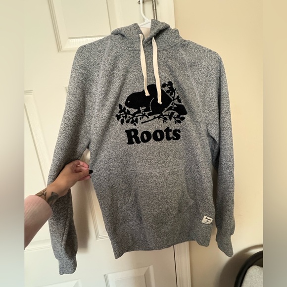 Roots Sweaters - Roots Heathered Gray Hoodie